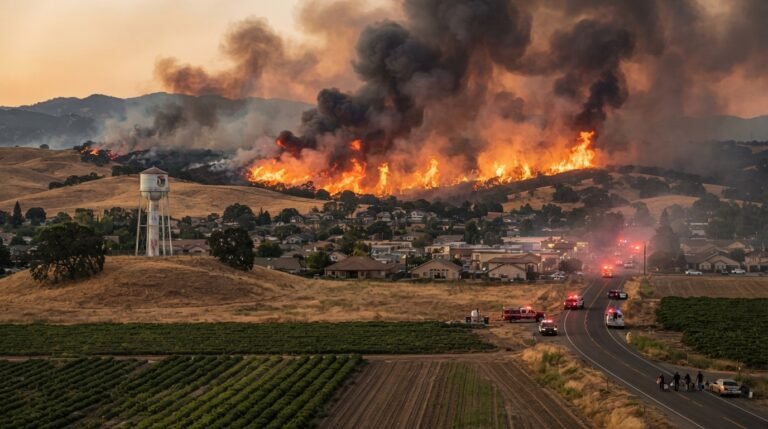 Alpaugh Fire Grows to More Than 3,600 Acres in California’s Central Valley